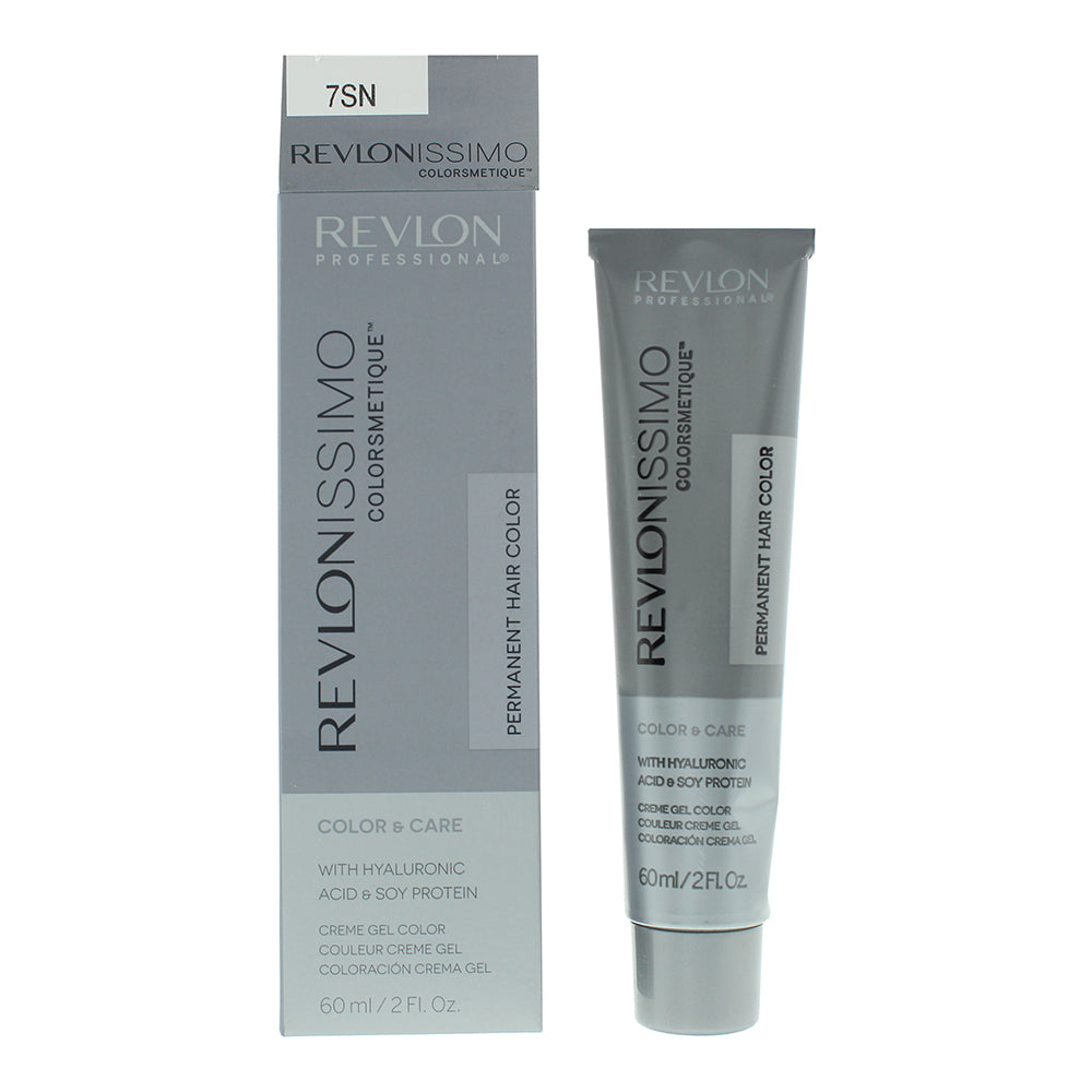 Revlon Revlonissimo Colorsmetique 7SN Medium Blonde Hair Colour 60ml - Glow Empire