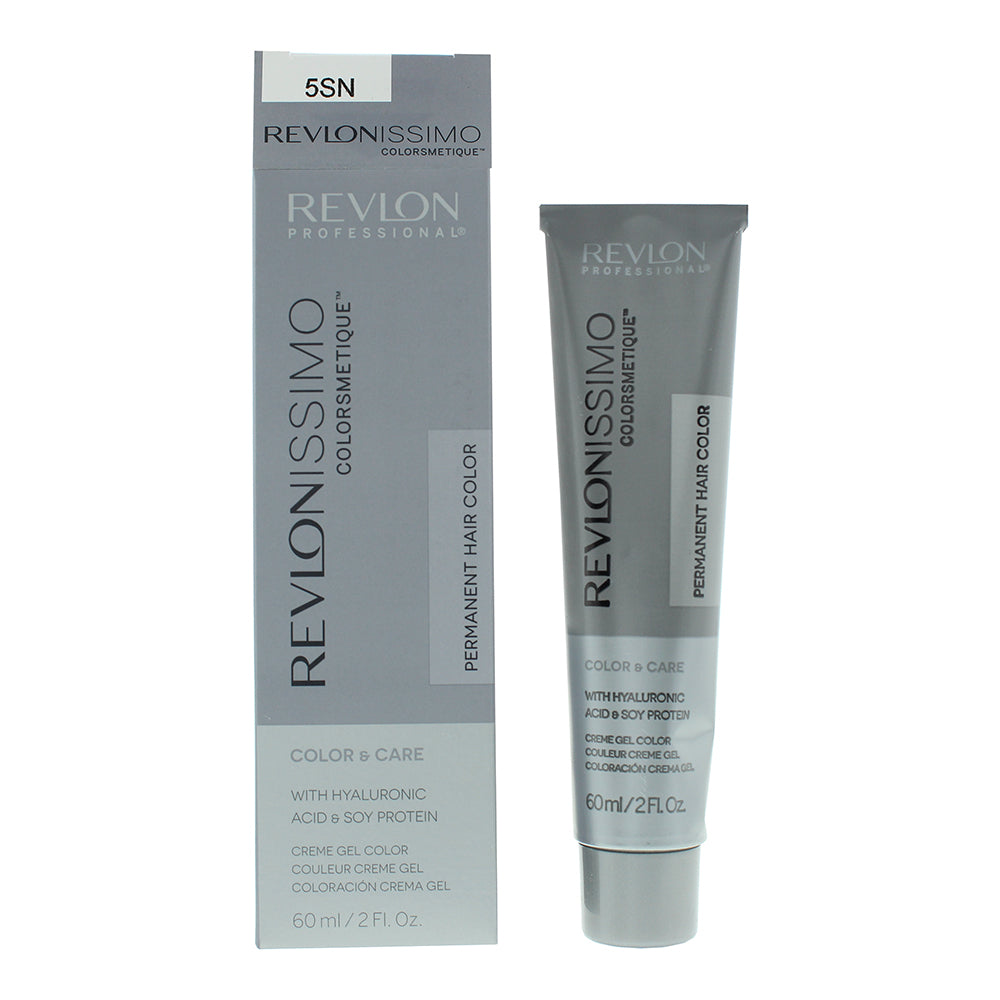 Revlon Revlonissimo Colorsmetique 5SN Light Brown Hair Colour 60ml - Glow Empire