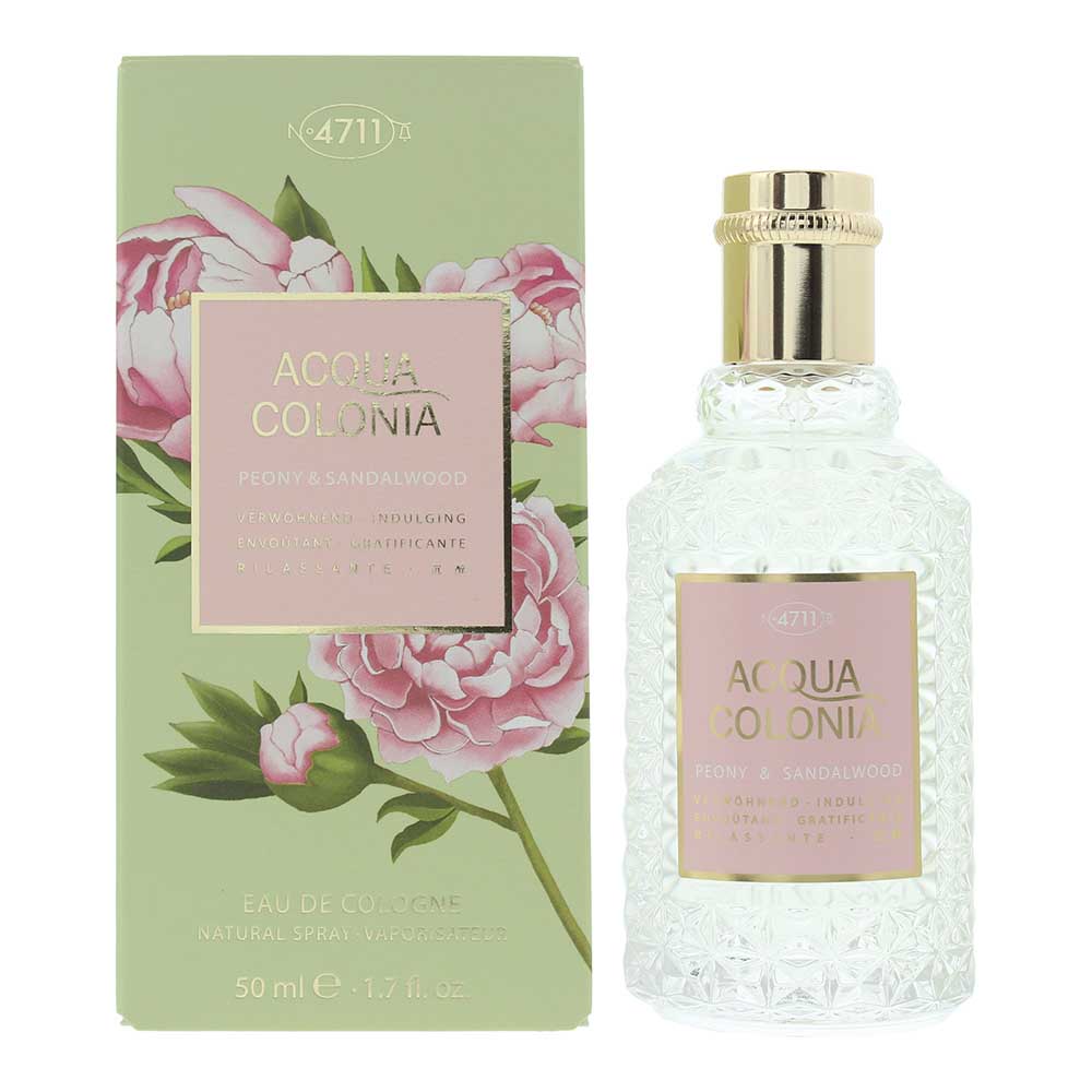 4711 Acqua Colonia Peony & Sandalwood Eau de Cologne 50ml Spray - Glow Empire