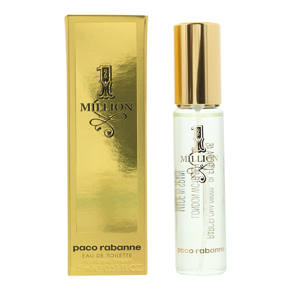 Paco Rabanne 1 Million Eau de Toilette 15ml - Glow Empire