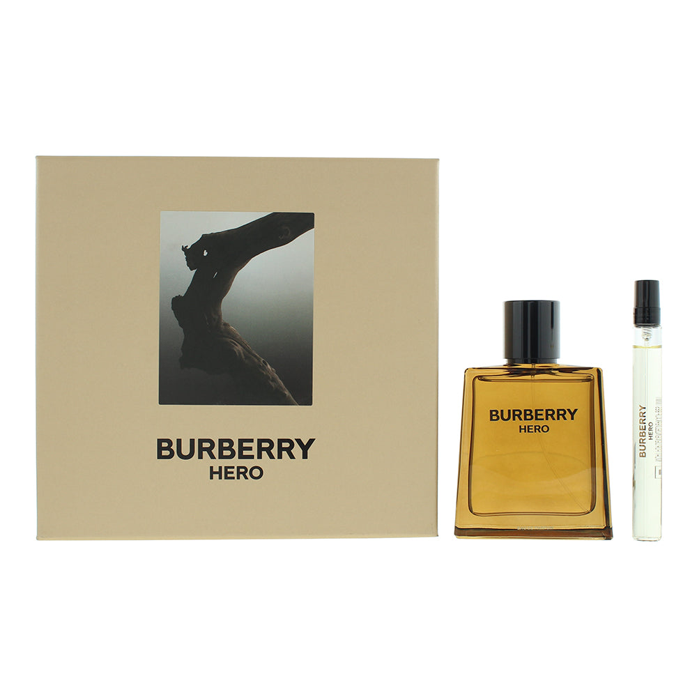 Burberry Hero Eau de Parfum Gift Set 100ml EDP + 10ml EDP - Glow Empire