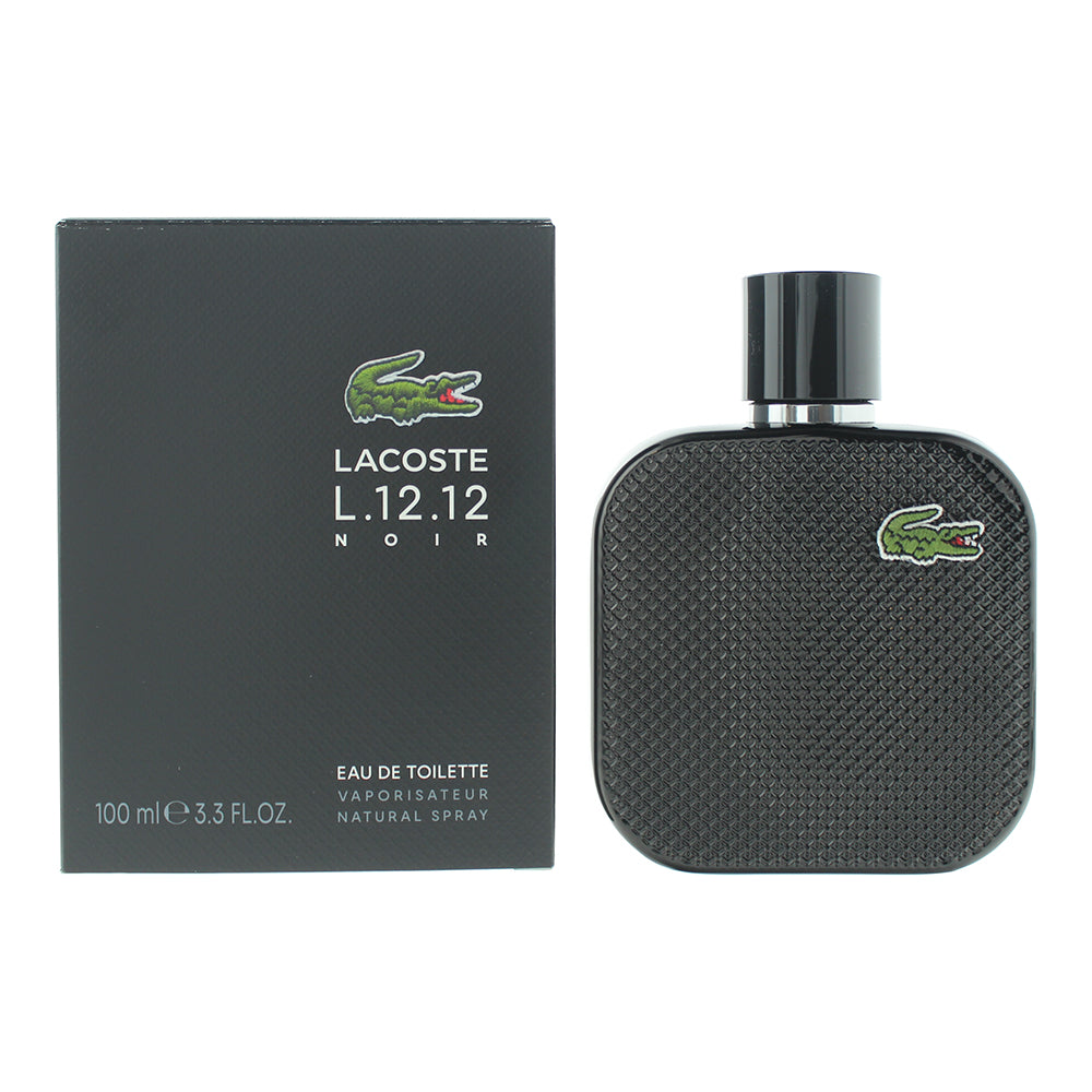 Lacoste Eau de Lacoste L.12.12 Noir Eau de Toilette 100ml - Glow Empire