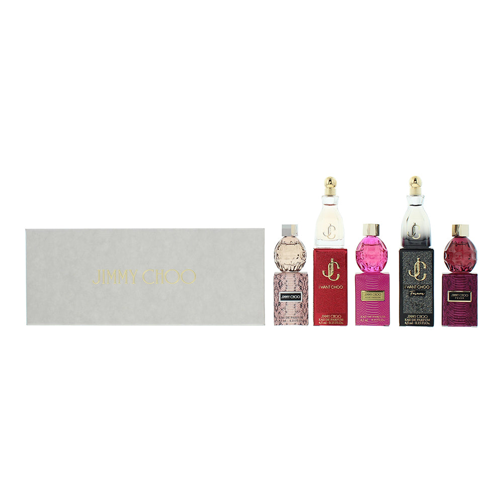 Jimmy Choo For Her Mini Gift Set 4.5ml - 5 Pieces - Glow Empire