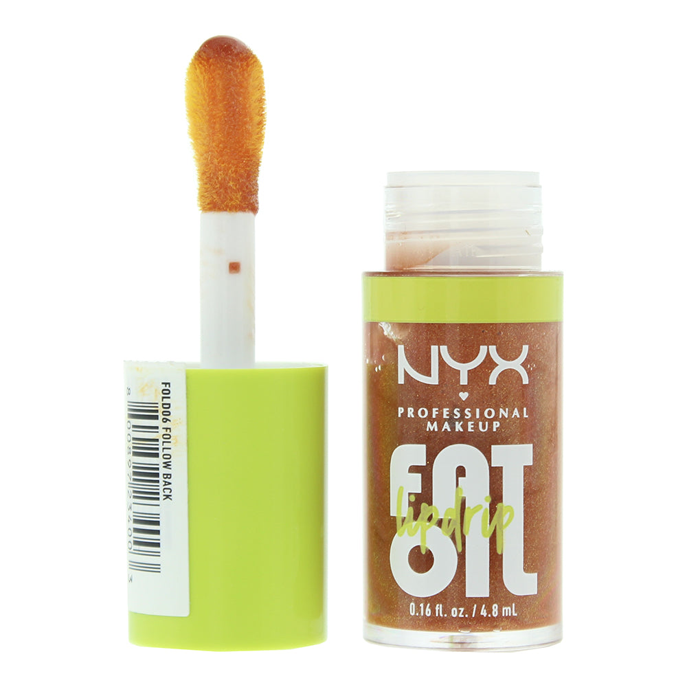 NYX Fat Oil Lip Drip Follow Back Lip Oil 4.8ml - Glow Empire