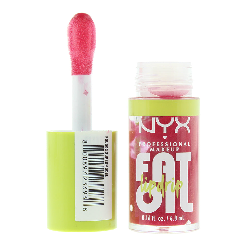 NYX Fat Oil Lip Drip Supermodel Lip Oil 4.8ml - Glow Empire