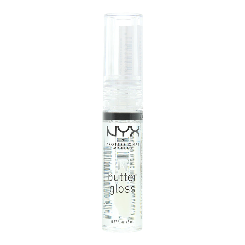 NYX Butter Gloss Lip Gloss 8ml - Clear - Glow Empire