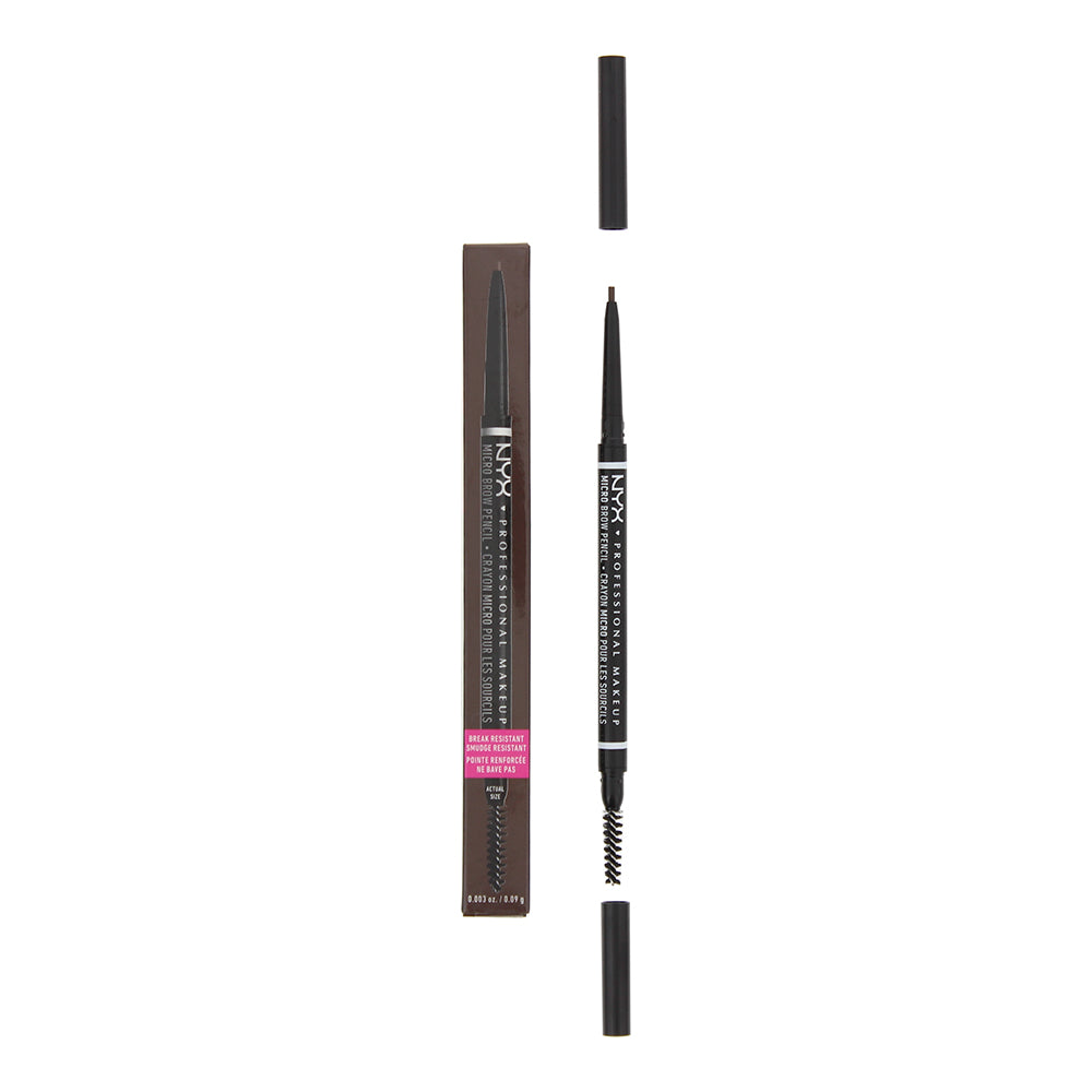 NYX Micro Brow Ash Brown Pencil 0.09g - Glow Empire