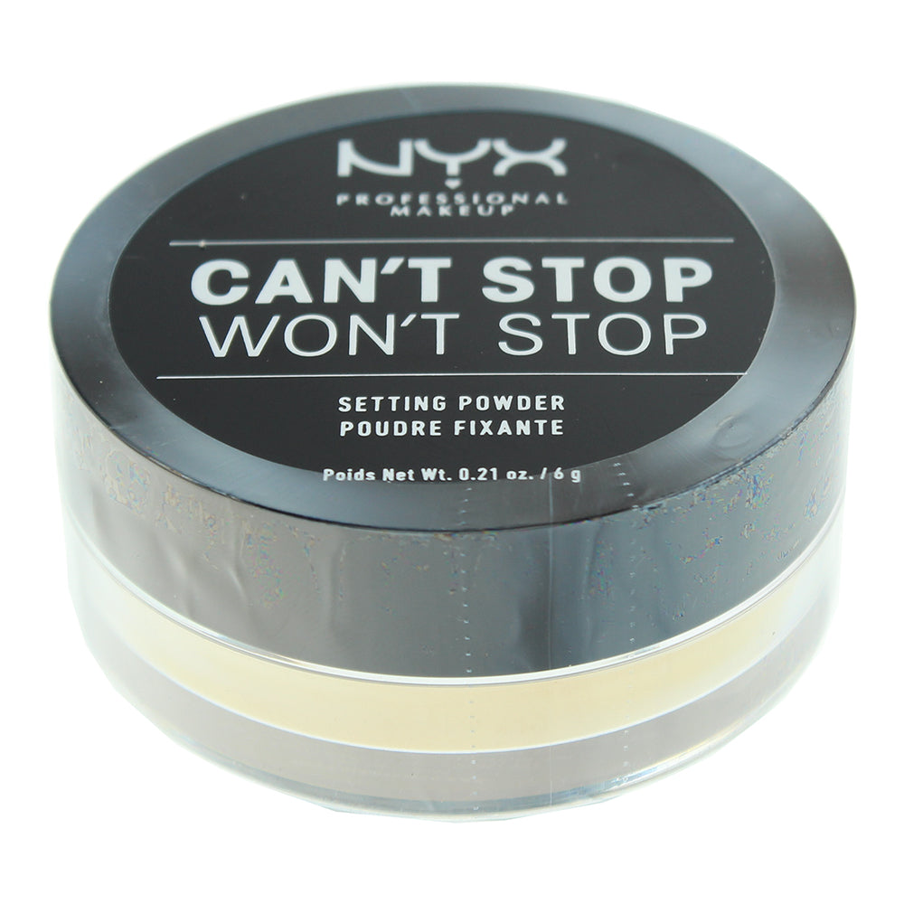 NYX Can't Stop Won't Stop Banana Setting Powder 6g - Glow Empire