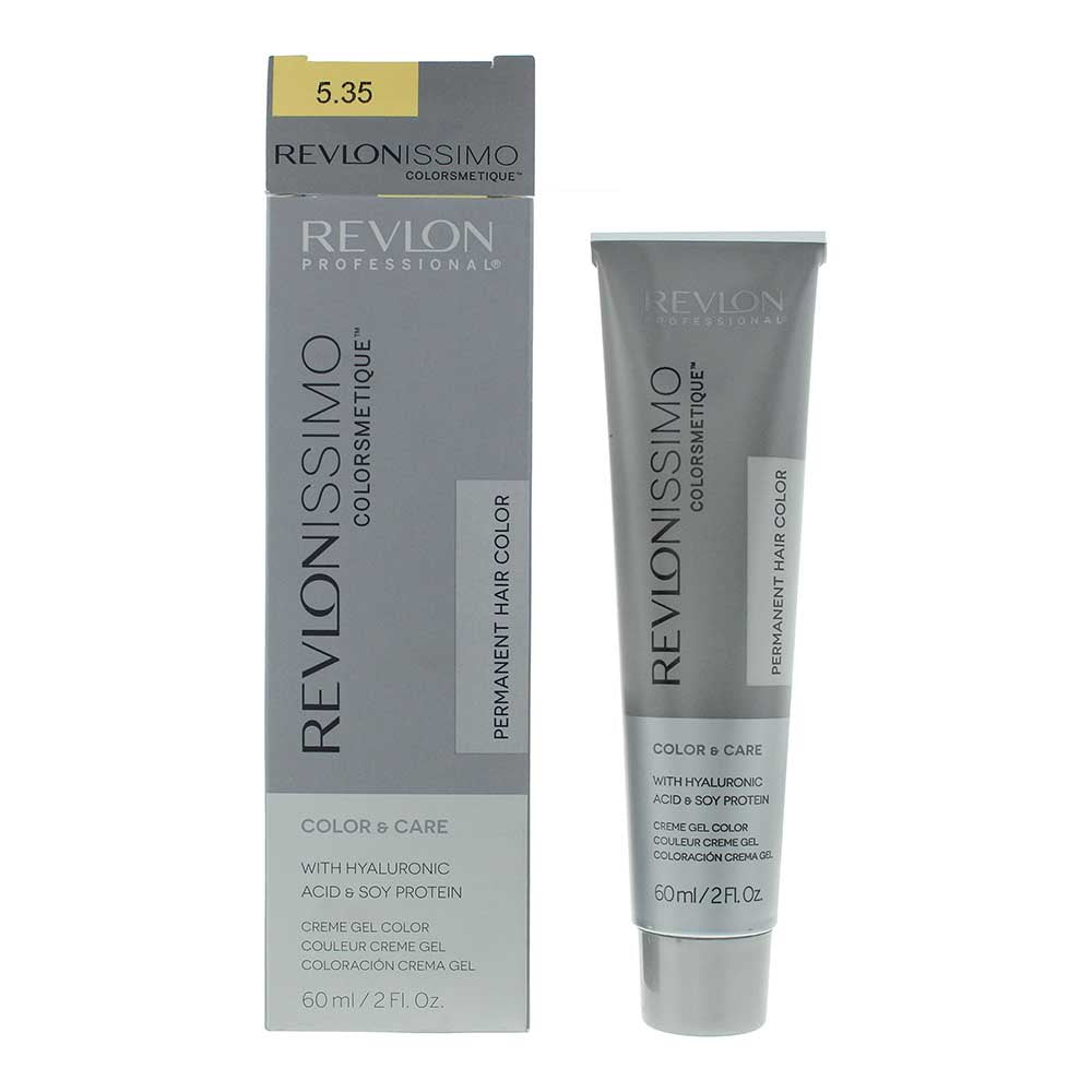 Revlon Revlonissimo Colorsmetique 60ml - 5.35 Light Amber Brown - Glow Empire