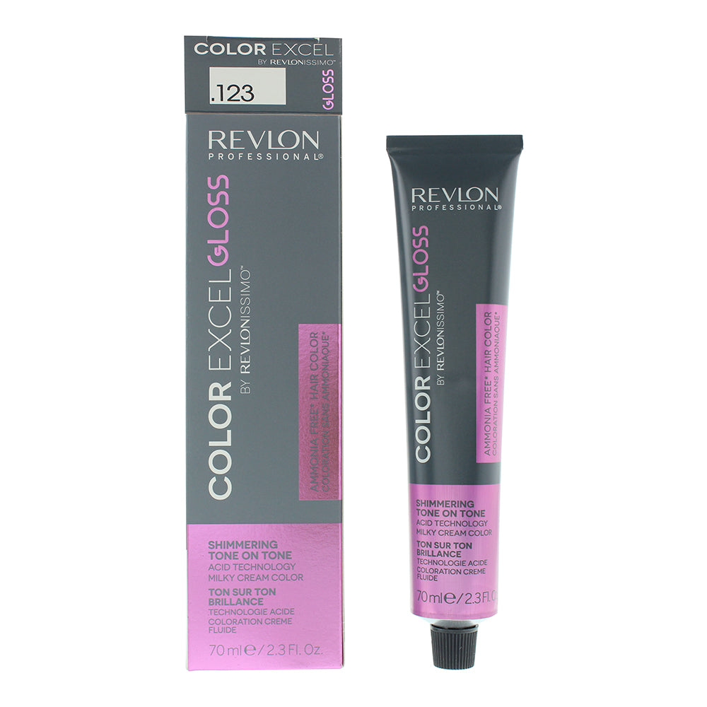 Revlon Revlonissimo Colorsmetique Color Excel Gloss 123 Hair Colour 70ml - Glow Empire