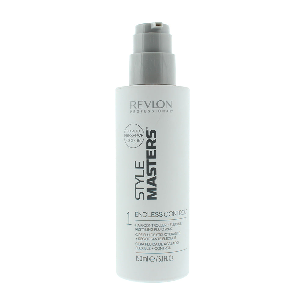 Revlon Professional Style Masters Endless Control Flexible Restyling Fluid Wax 150ml - Glow Empire