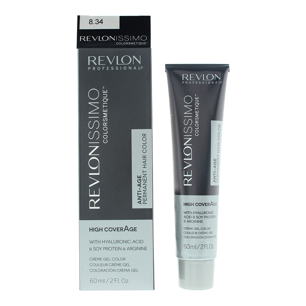 Revlon Revlonissimo Colorsmetique 60ml - 8.34 Light Hazel Blonde - Glow Empire