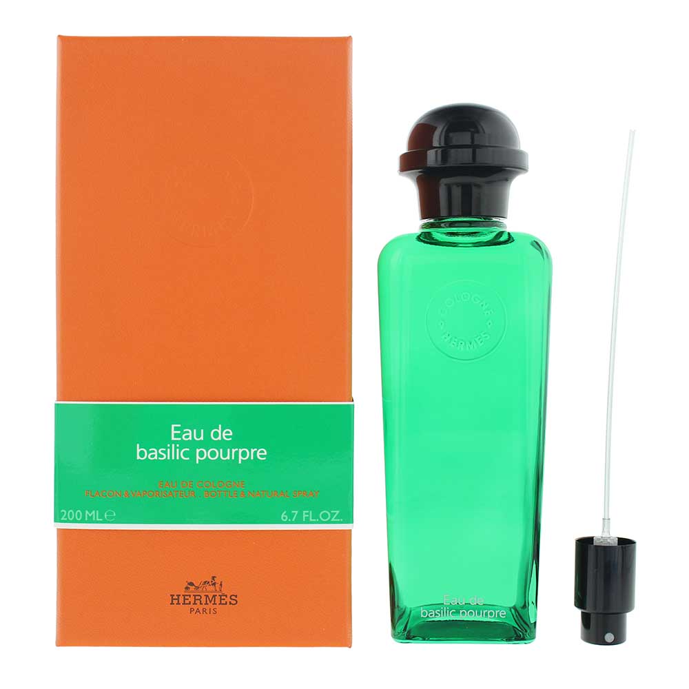 Hermès Eau de Basilic Pourpre Eau de Cologne 200ml Spray - Glow Empire