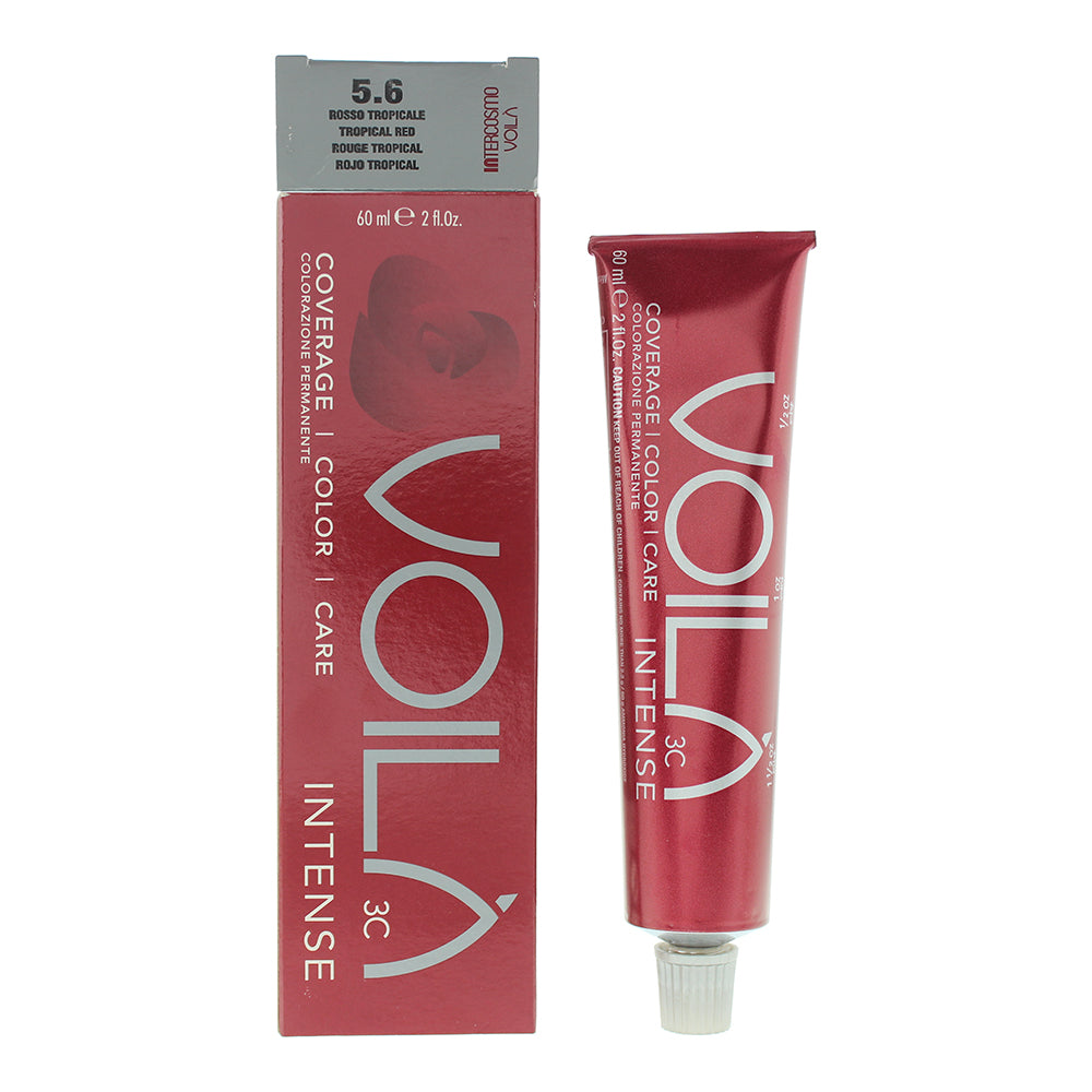 Intercosmo Voilà 3C Intense 60ml - 5.6 Tropical Red - Glow Empire