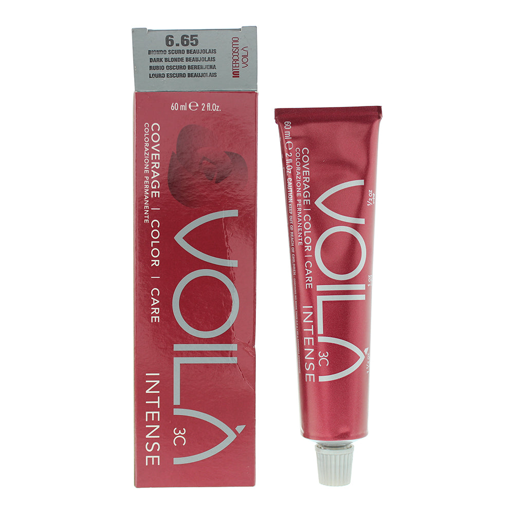 Intercosmo Voilà 3C Intense 60ml - 6.65 Dark Blonde Beaujolais - Glow Empire