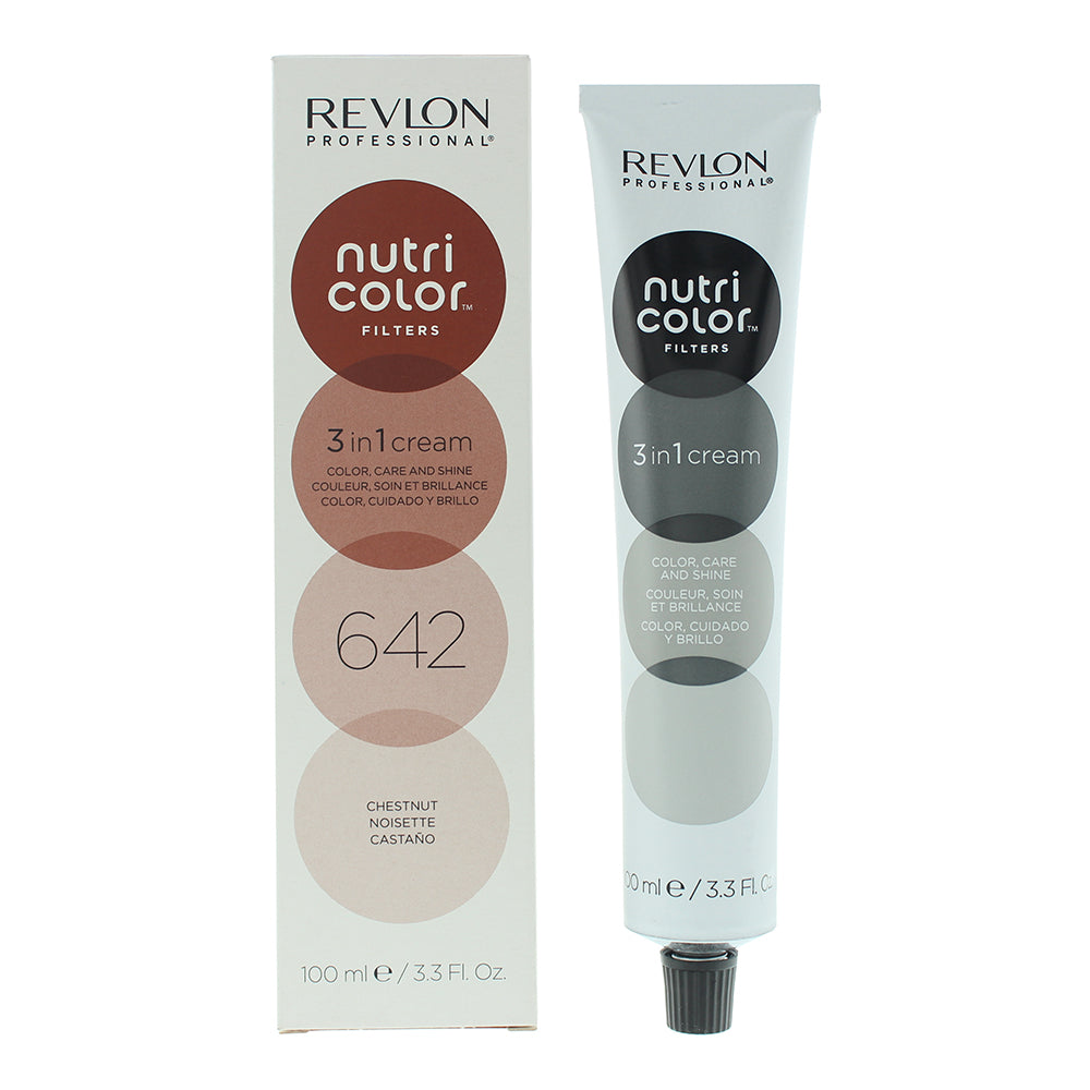Revlon Nutri Color Filters 624 Chestnut 3-in-1 Hair Colour 100ml - Glow Empire