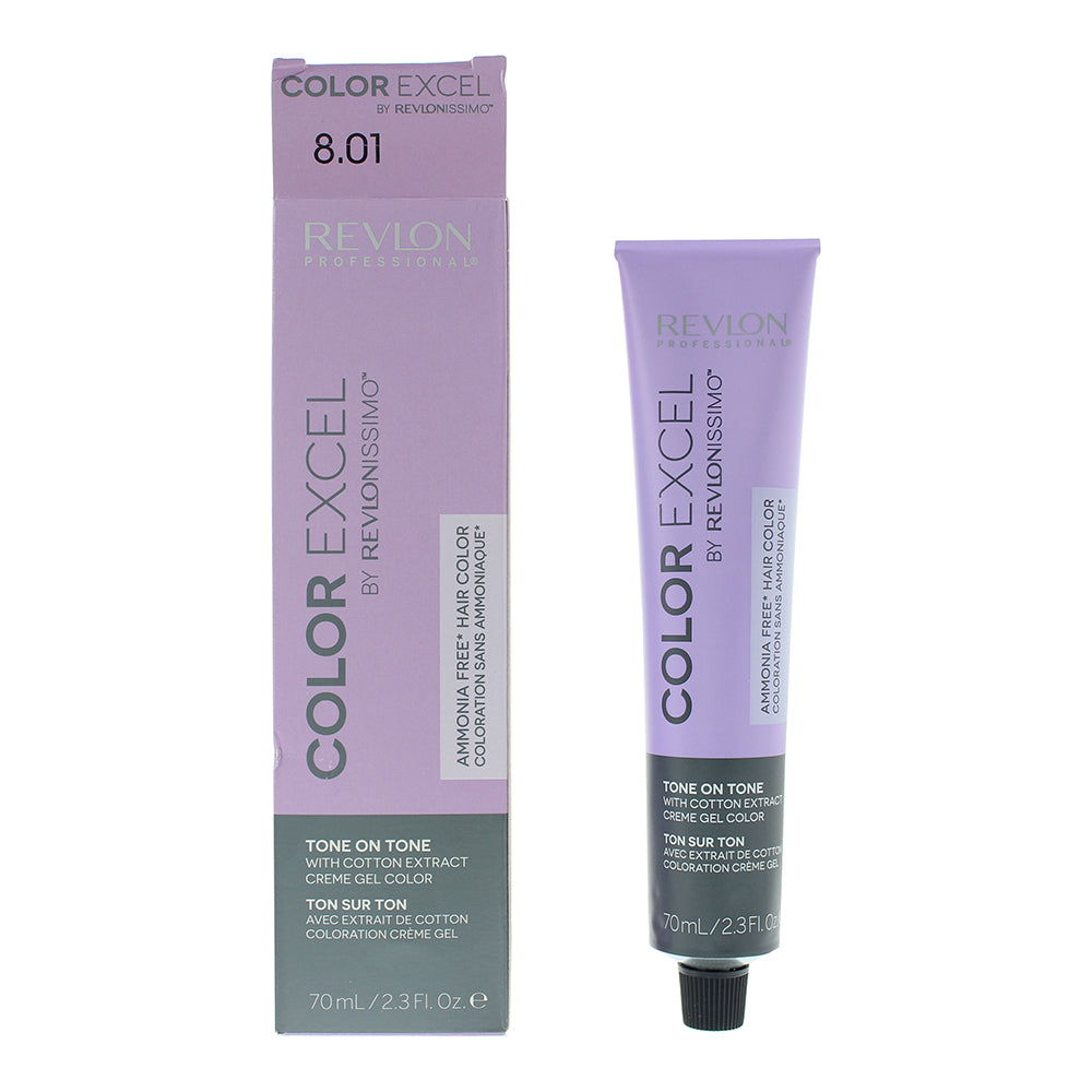 Revlon Color Excel Tone On Tone Creme Gel Color 70ml - 8.01 - Glow Empire