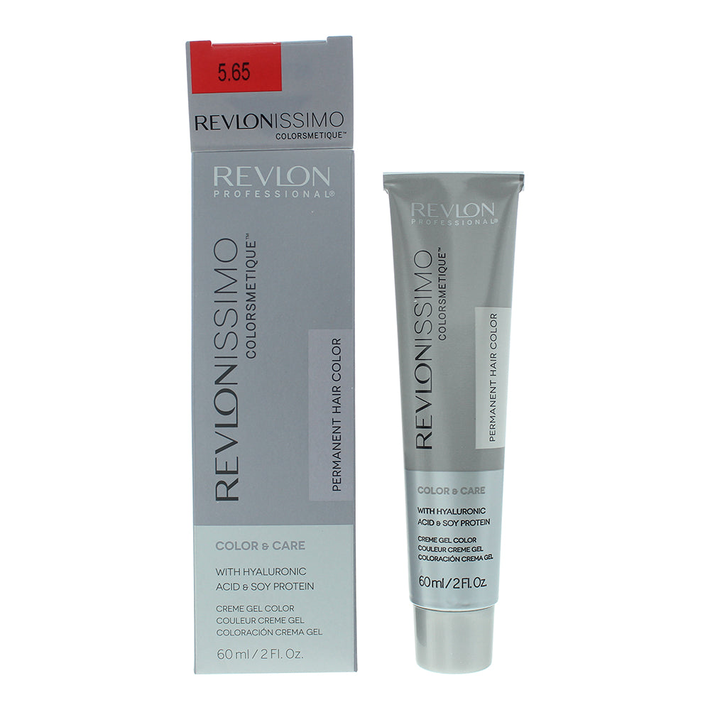 Revlon Revlonissimo Colorsmetique 60ml - 5.65 Light Mahogany Red Brown - Glow Empire