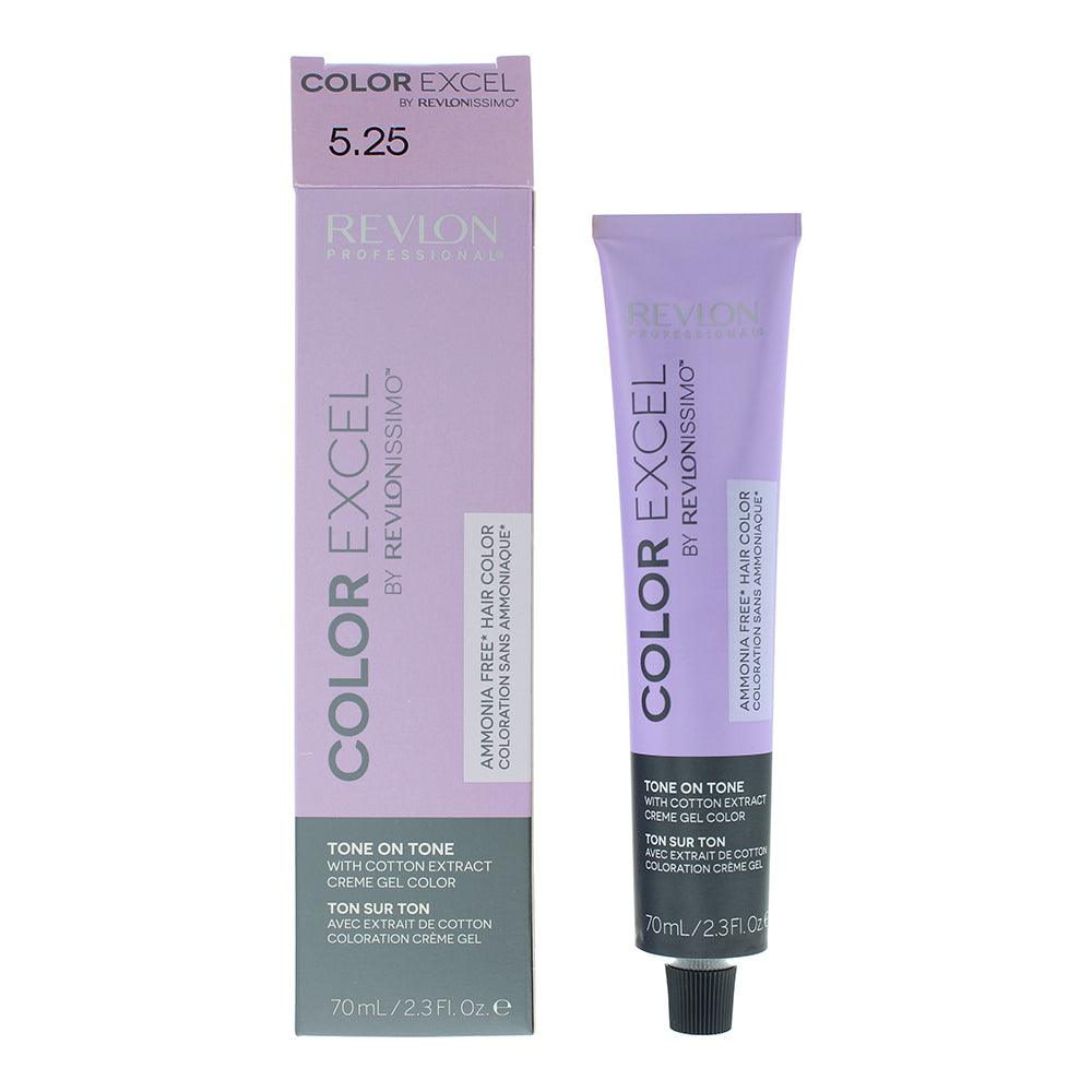 Revlon Revlonissimo Colorsmetique Colour Excel 70ml - 5.25 Light Iridescent Mahogany - Glow Empire