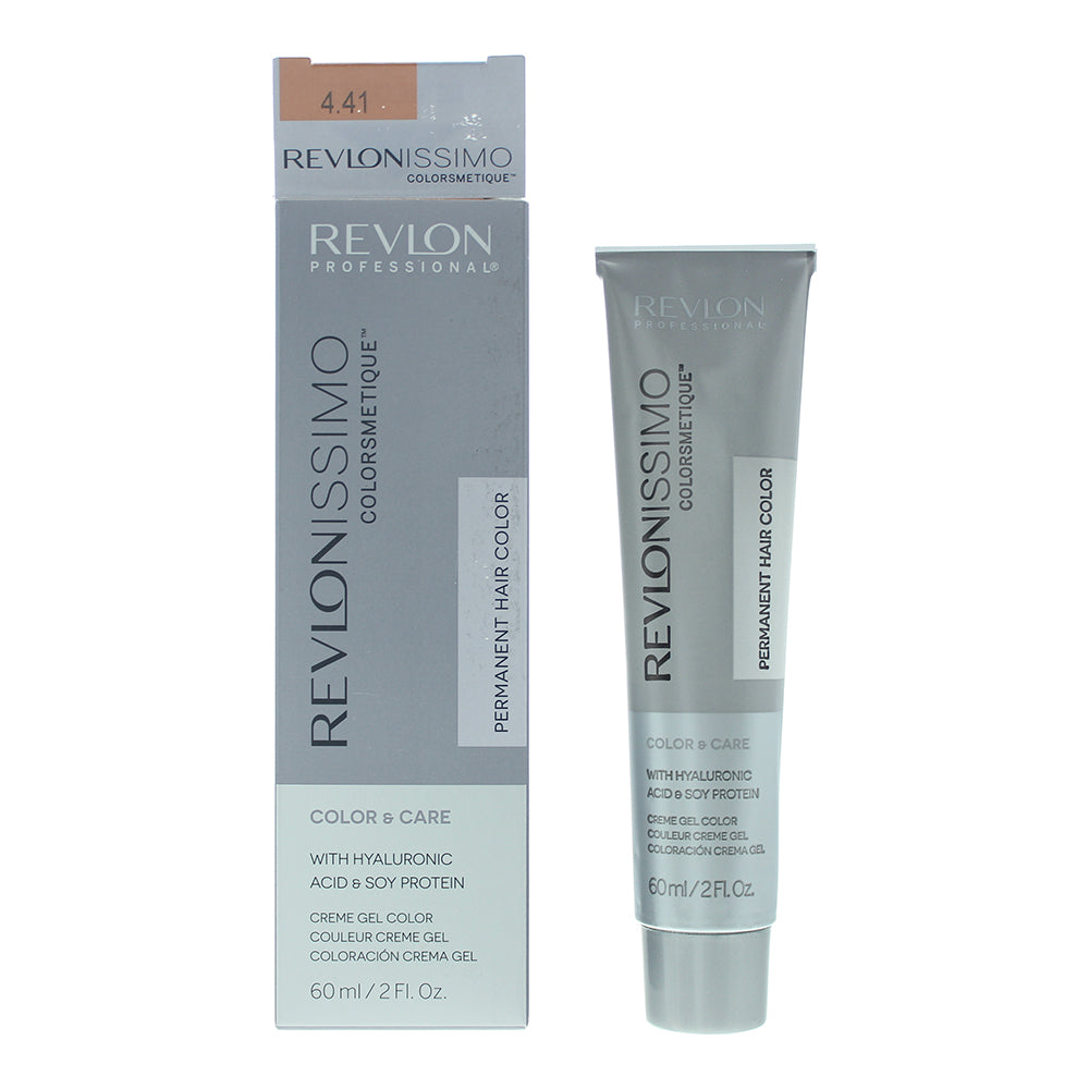 Revlon Revlonissimo Colorsmetique 60ml - 4.41 Deep Chestnut Medium Brown - Glow Empire