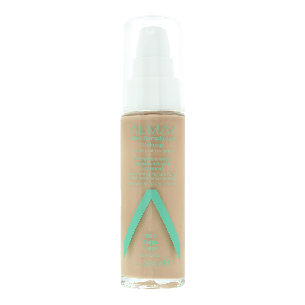Almay Clear Complexion Make-Up 30ml - 500 Beige - Glow Empire