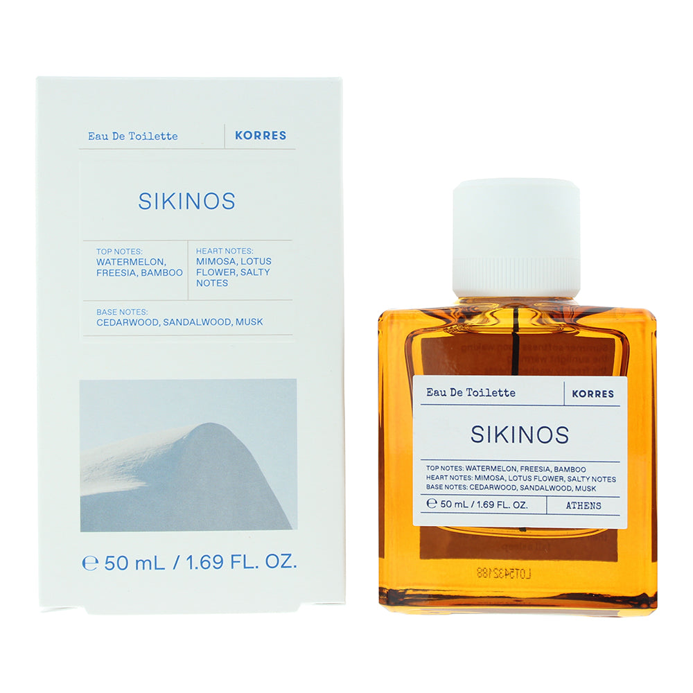 Korres Sikinos Eau de Toilette 50ml Spray - Glow Empire