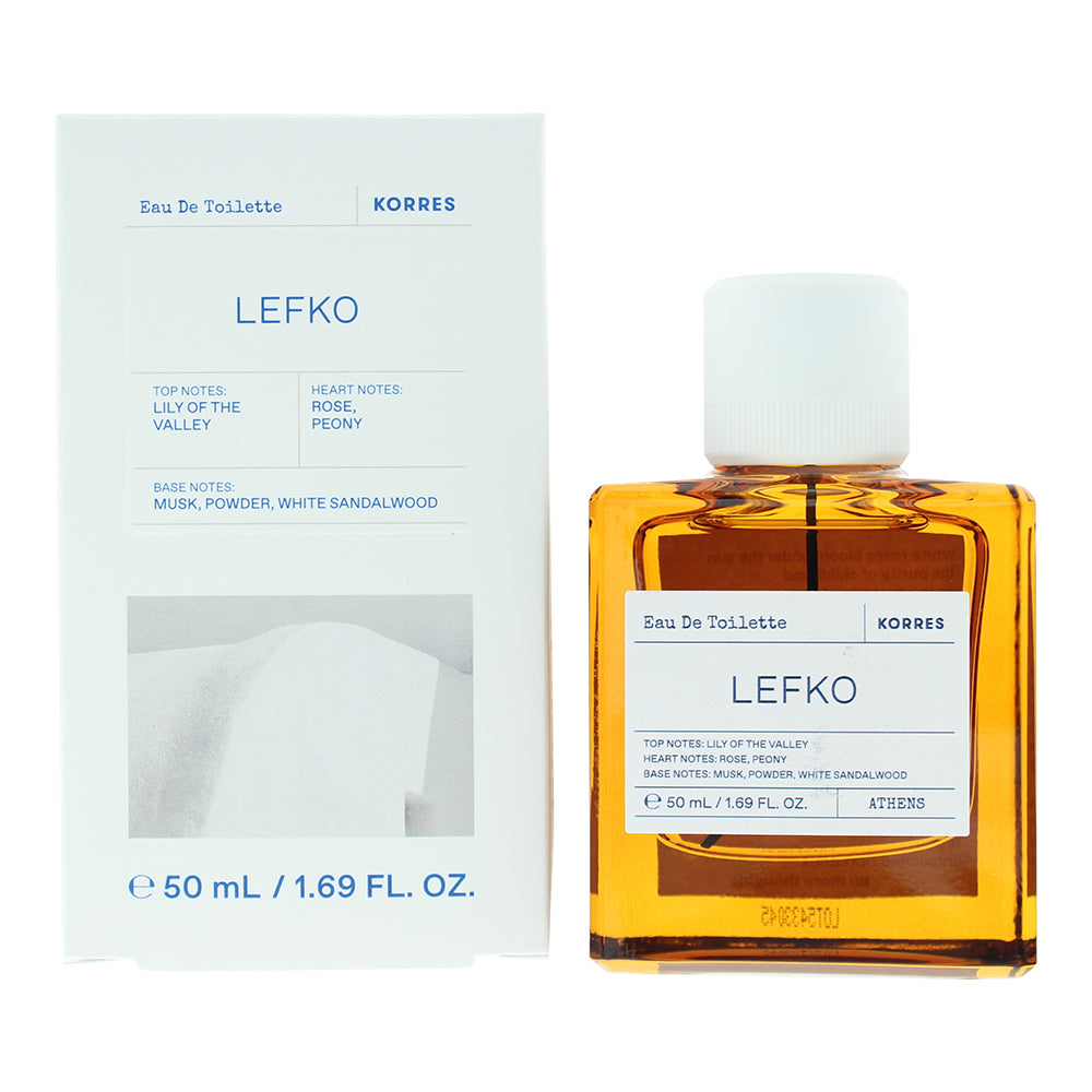 Korres Lefko Eau de Toilette 50ml Spray - Glow Empire
