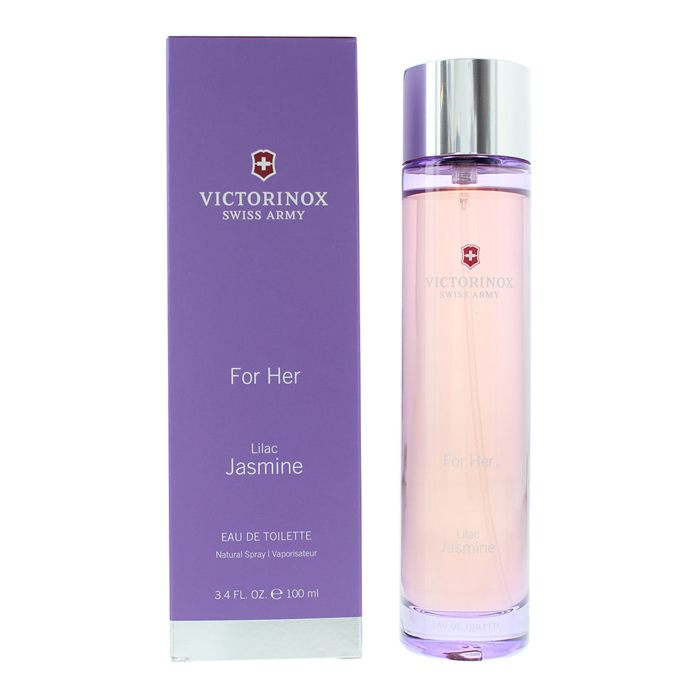 Swiss Army Victorinox Lilac Jasmine Eau de Toilette 100ml - Glow Empire
