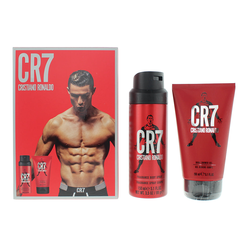 Cristiano Ronaldo CR7 Gift Set 150ml Shower Gel + 150ml Body - Glow Empire