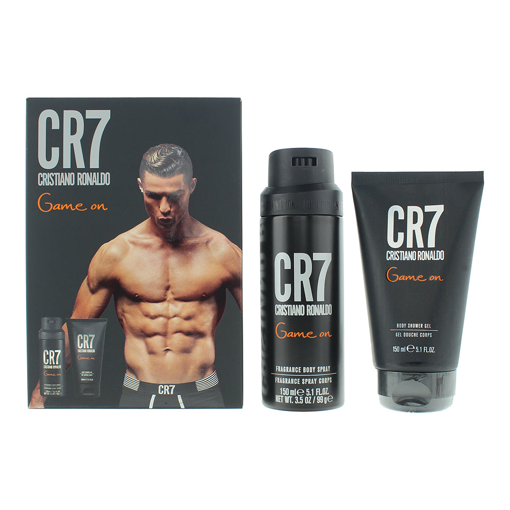 Cristiano Ronaldo CR7 Game On Gift Set 150ml Shower Gel + 150ml Body - Glow Empire