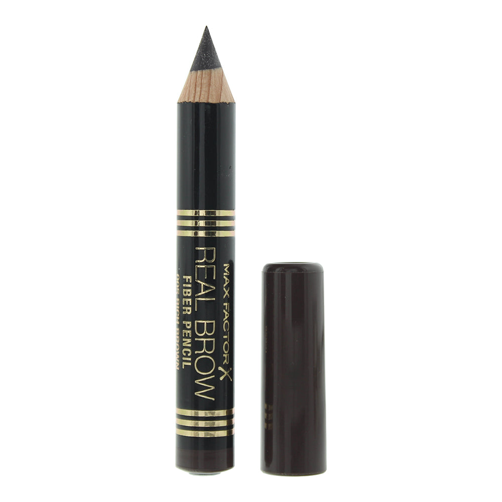 Max Factor Brow Fiber Eyebrow Pencil 1.8g - 005 Rich Brown - Glow Empire