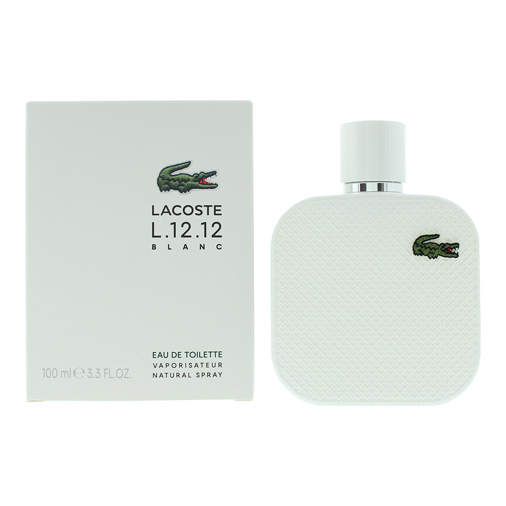 Lacoste Eau de Lacoste L.12.12 Blanc Eau de Toilette 100ml Spray - Glow Empire
