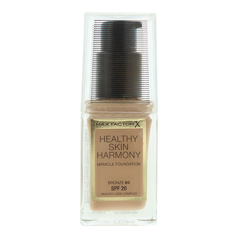 Max Factor Skin Harmony Foundation 80 Bronze 30ml - Glow Empire