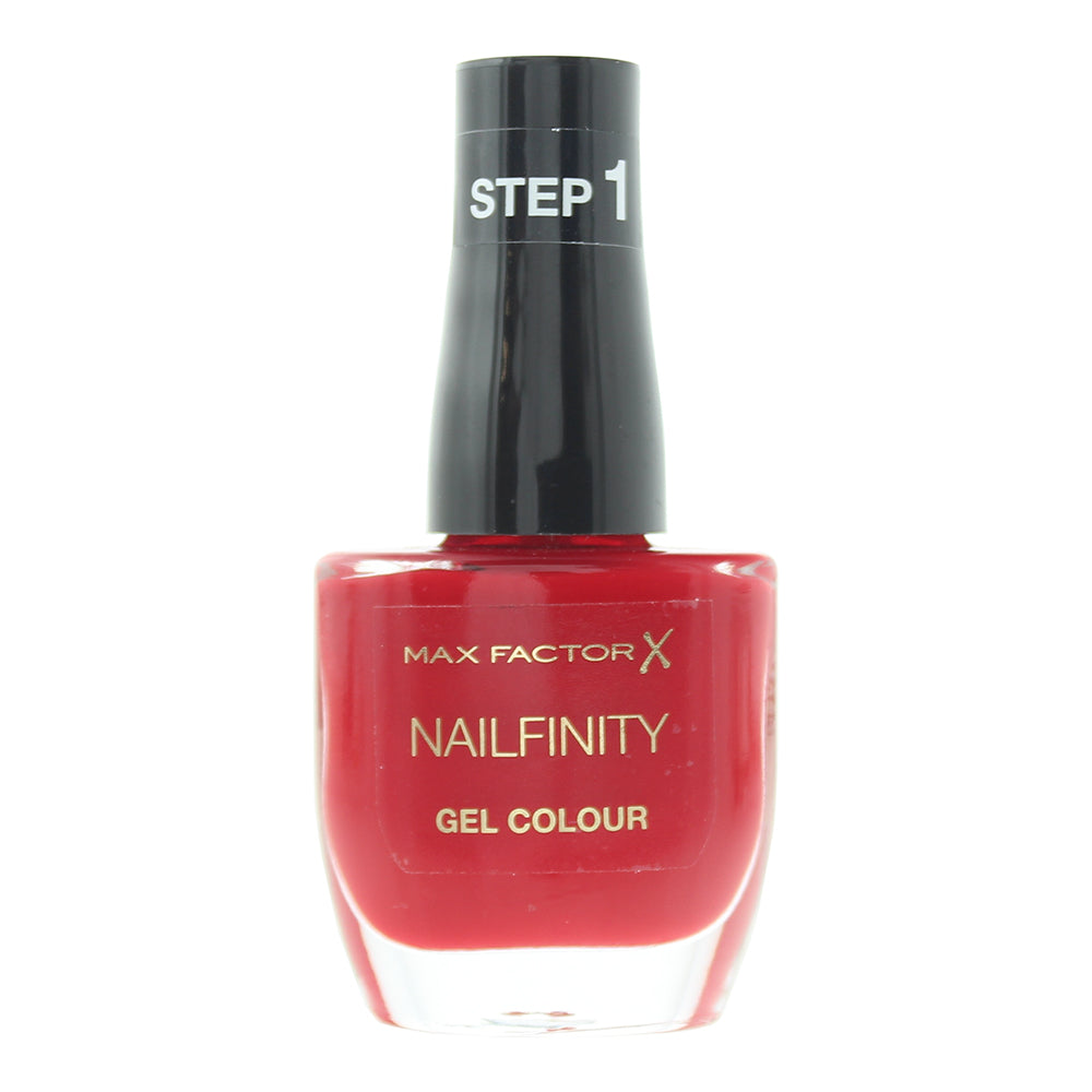 Max Factor Nailfinity Gel Colour Nail Polish 12ml - 300 Ruby Tuesday - Glow Empire