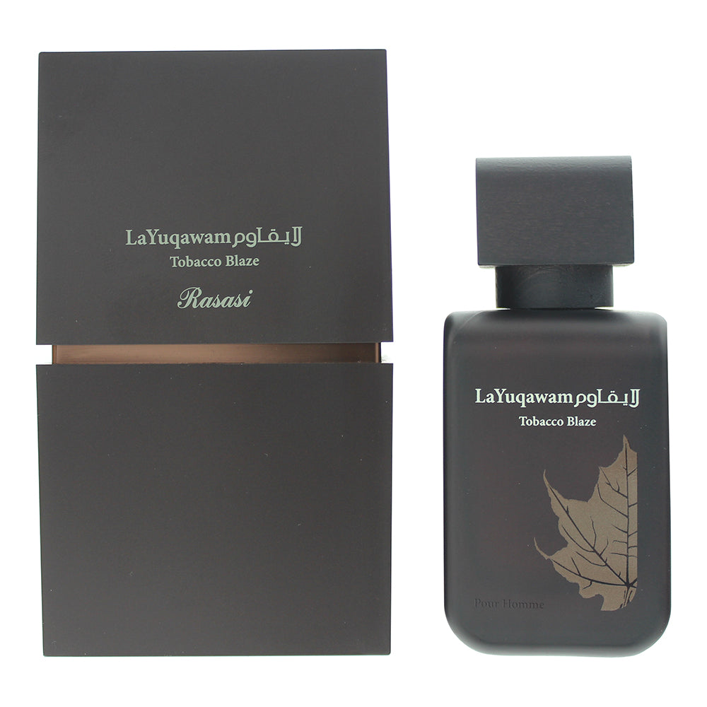 Rasasi La Yuqawam Tobacco Blaze Eau de Parfum 75ml - Glow Empire