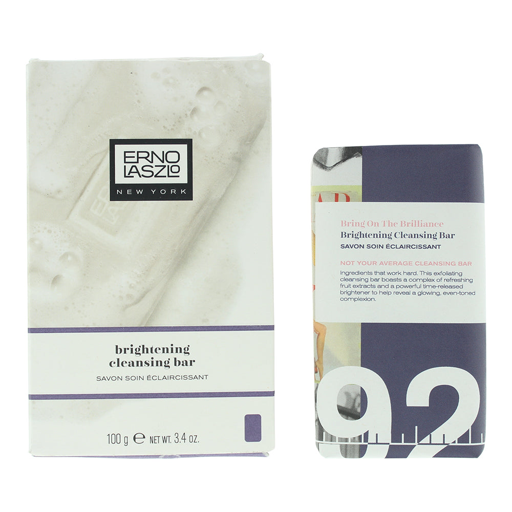 Erno Laszlo Brightening Cleansing Bar 100g - Glow Empire