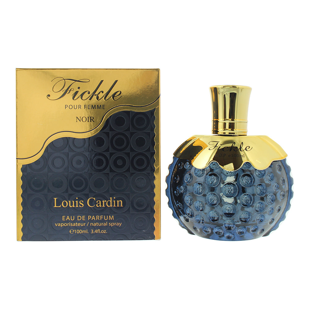 Louis Cardin Fickle Noir Eau de Parfum 100ml Spray - Glow Empire