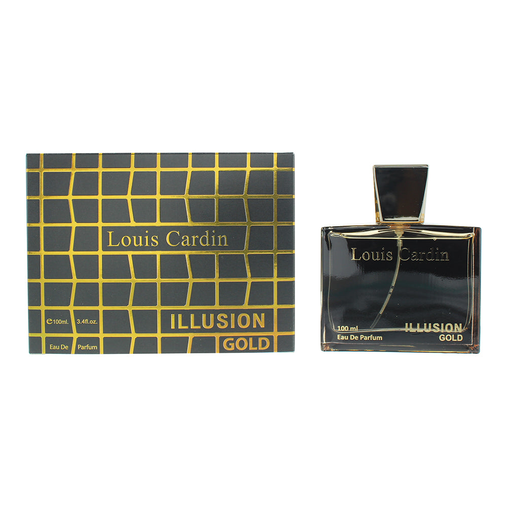 Louis Cardin Illusion Gold Eau de Parfum 100ml - Glow Empire