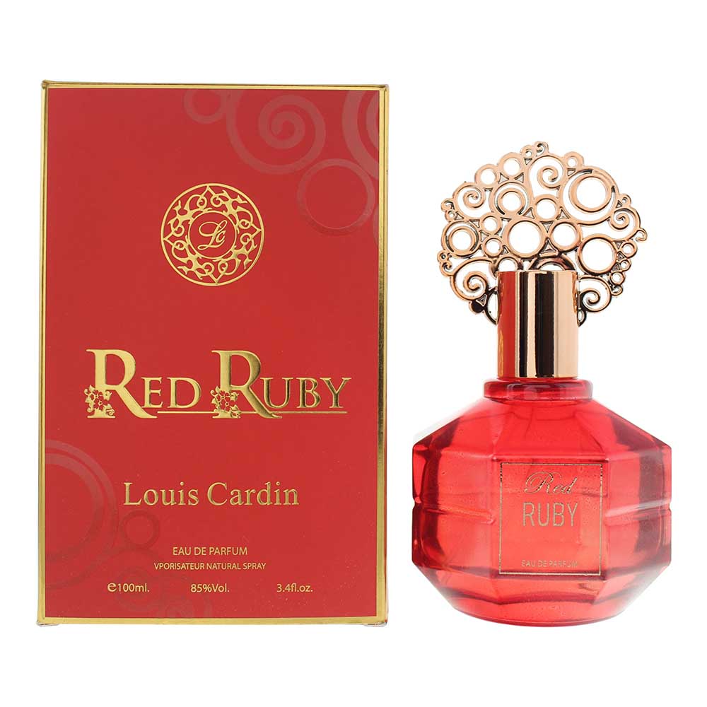 Louis Cardin Red Ruby Eau de Parfum 100ml Spray - Glow Empire