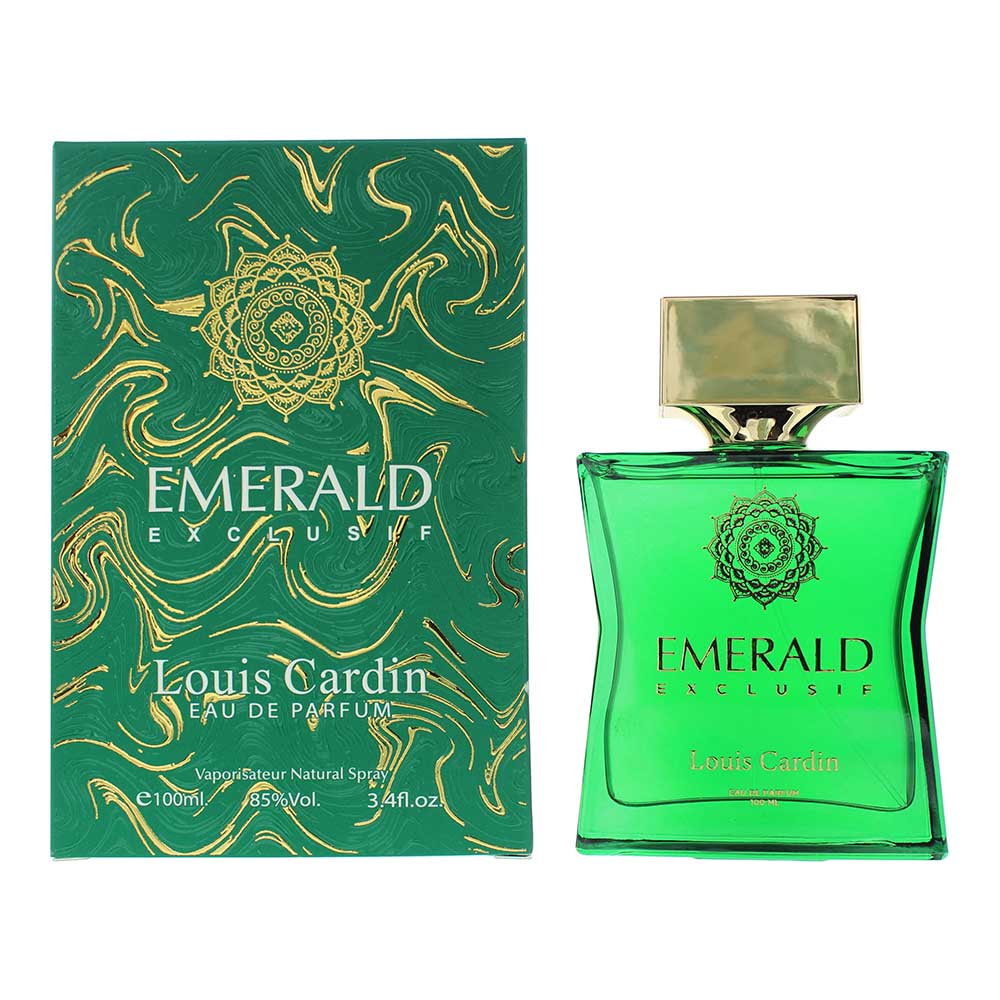 Louis Cardin Emerald Exclusif Eau de Parfum 100ml Spray - Glow Empire