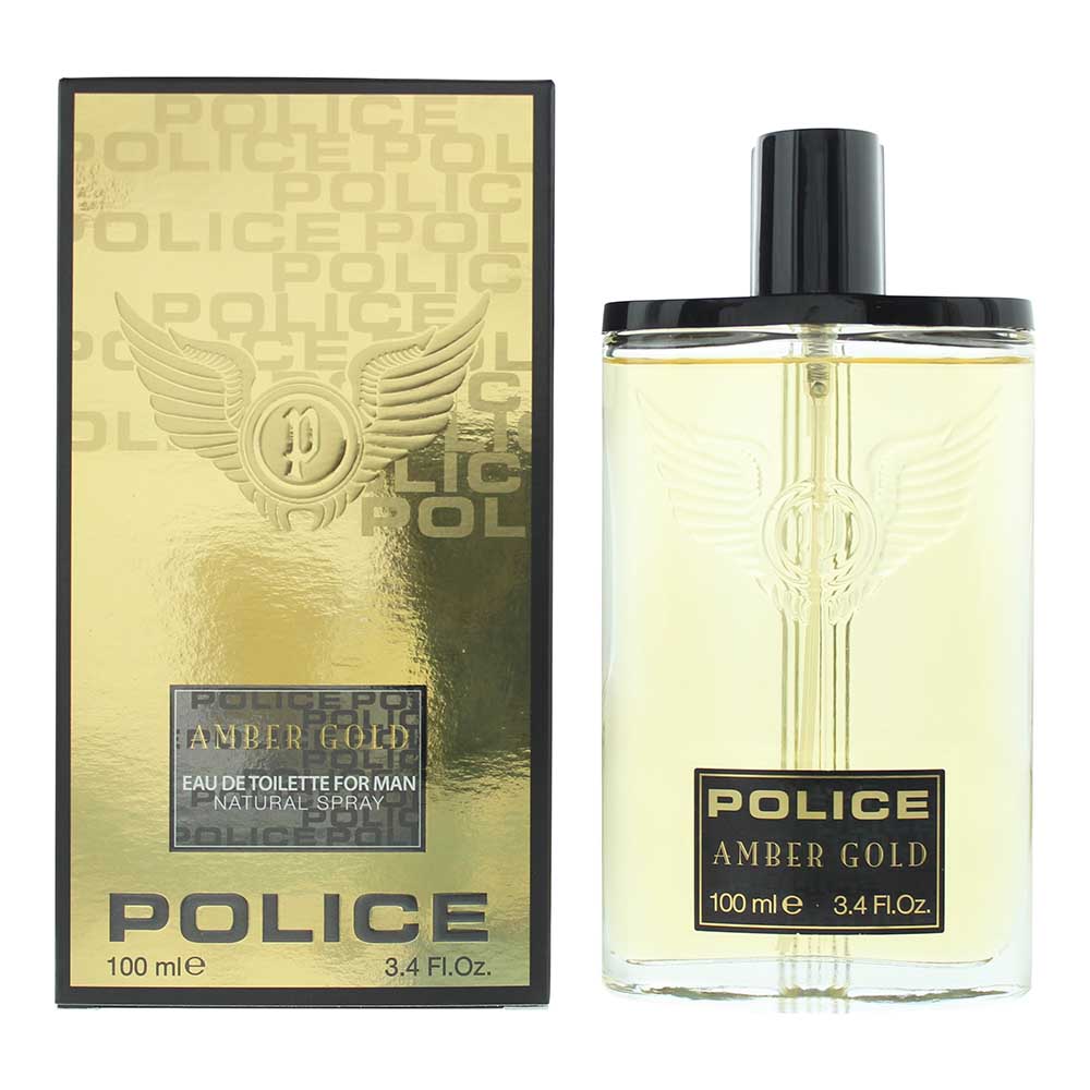 Police Amber Gold Eau de Toilette 100ml - Glow Empire