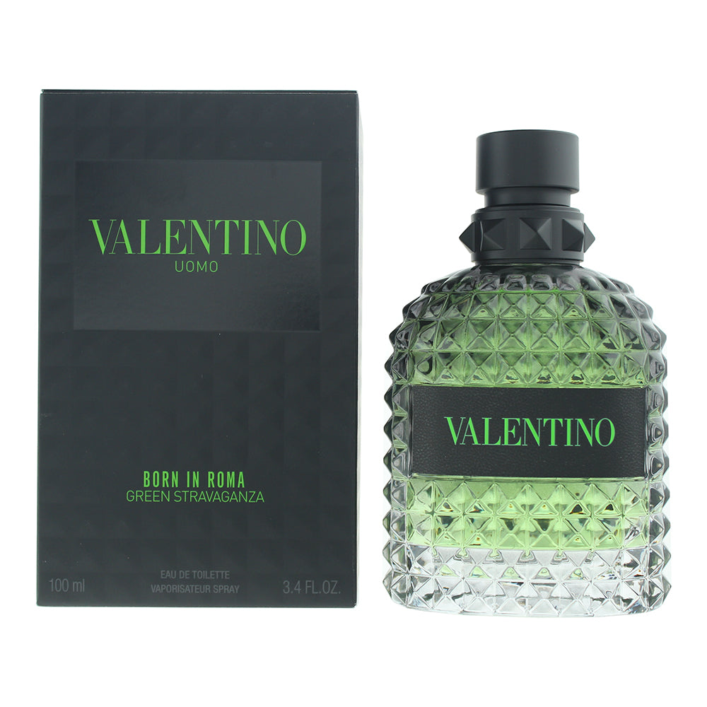 Valentino Uomo Born in Roma Green Stravaganza Eau de Toilette 100ml Spray - Glow Empire