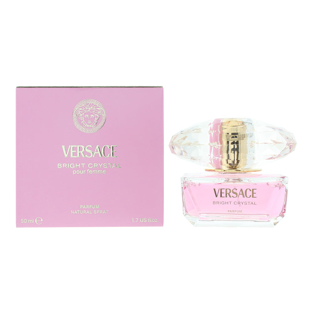 Versace Bright Crystal Parfum Eau de Parfum 50ml Spray - Glow Empire