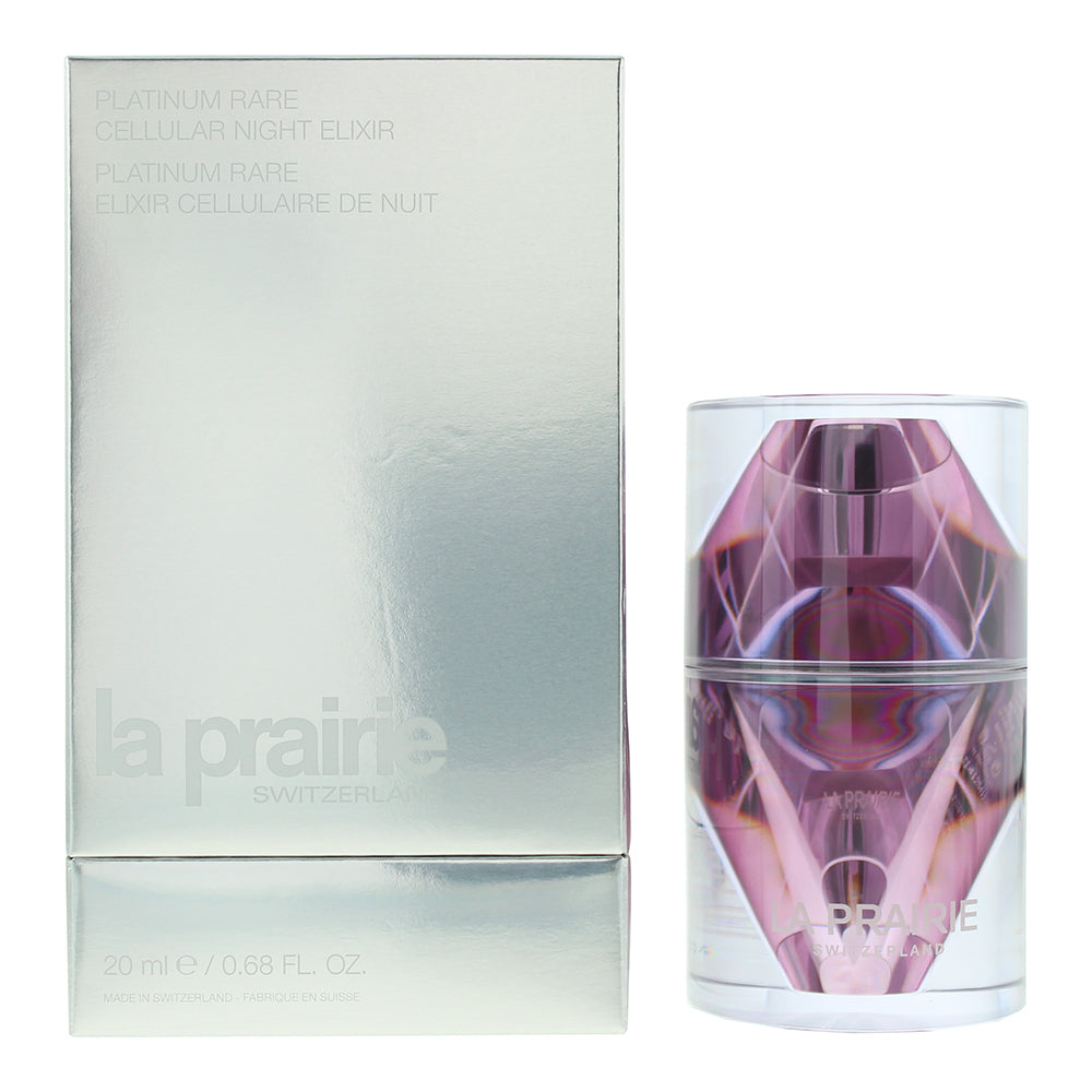 La Prairie Platinum Rare Cellular Night Elixir 20ml - Glow Empire