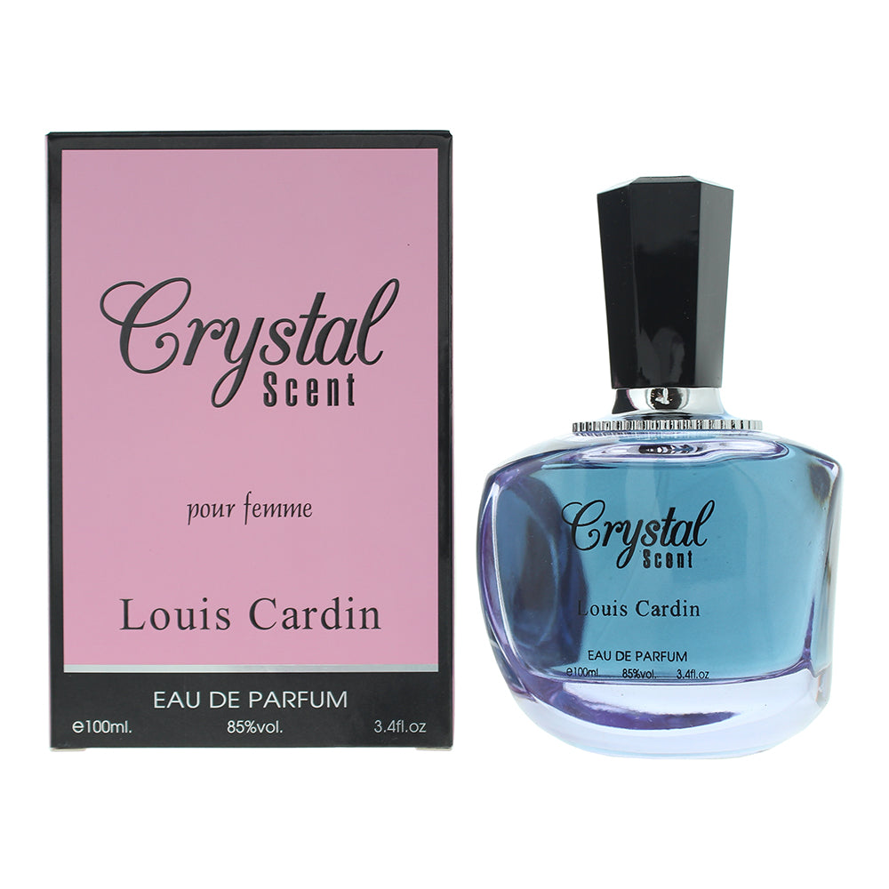 Louis Cardin Crystal Scent Eau de Parfum 100ml Spray - Glow Empire