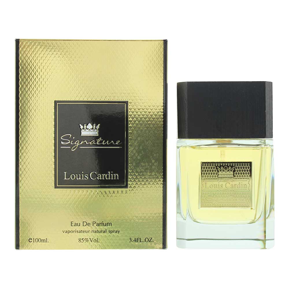 Louis Cardin Signature Eau de Pafum 100ml Spray - Glow Empire