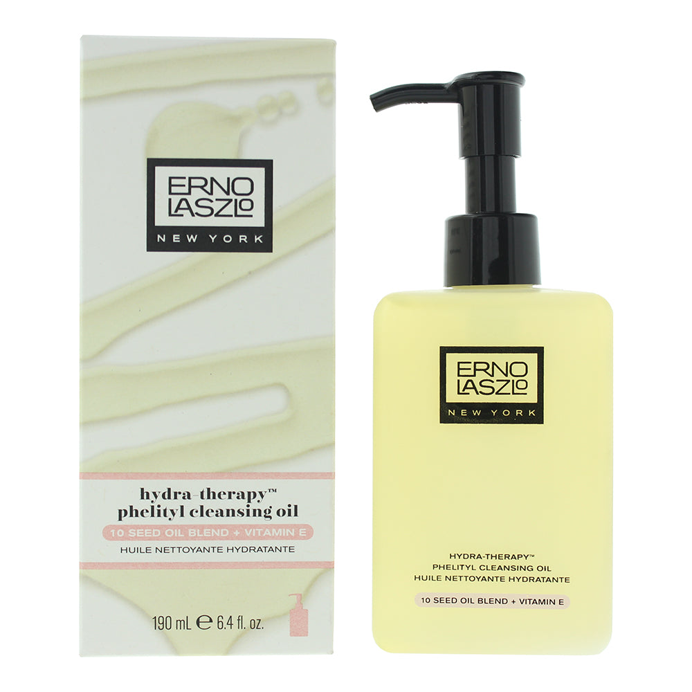 Erno Laszlo Hydra-Therapy Phelityl Cleansing Oil 190ml - Glow Empire