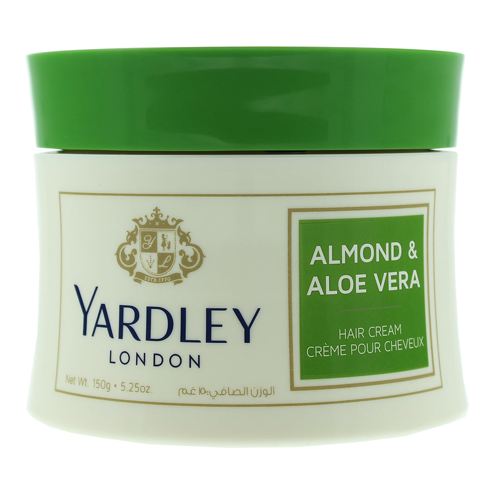 Yardley Almond & Aloe Vera Hair Cream 150g - Glow Empire