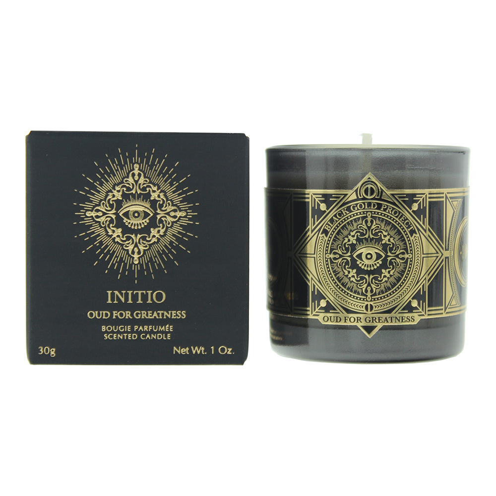 Initio Parfums Prives Oud for Greatness Scented Candle 30g - Glow Empire