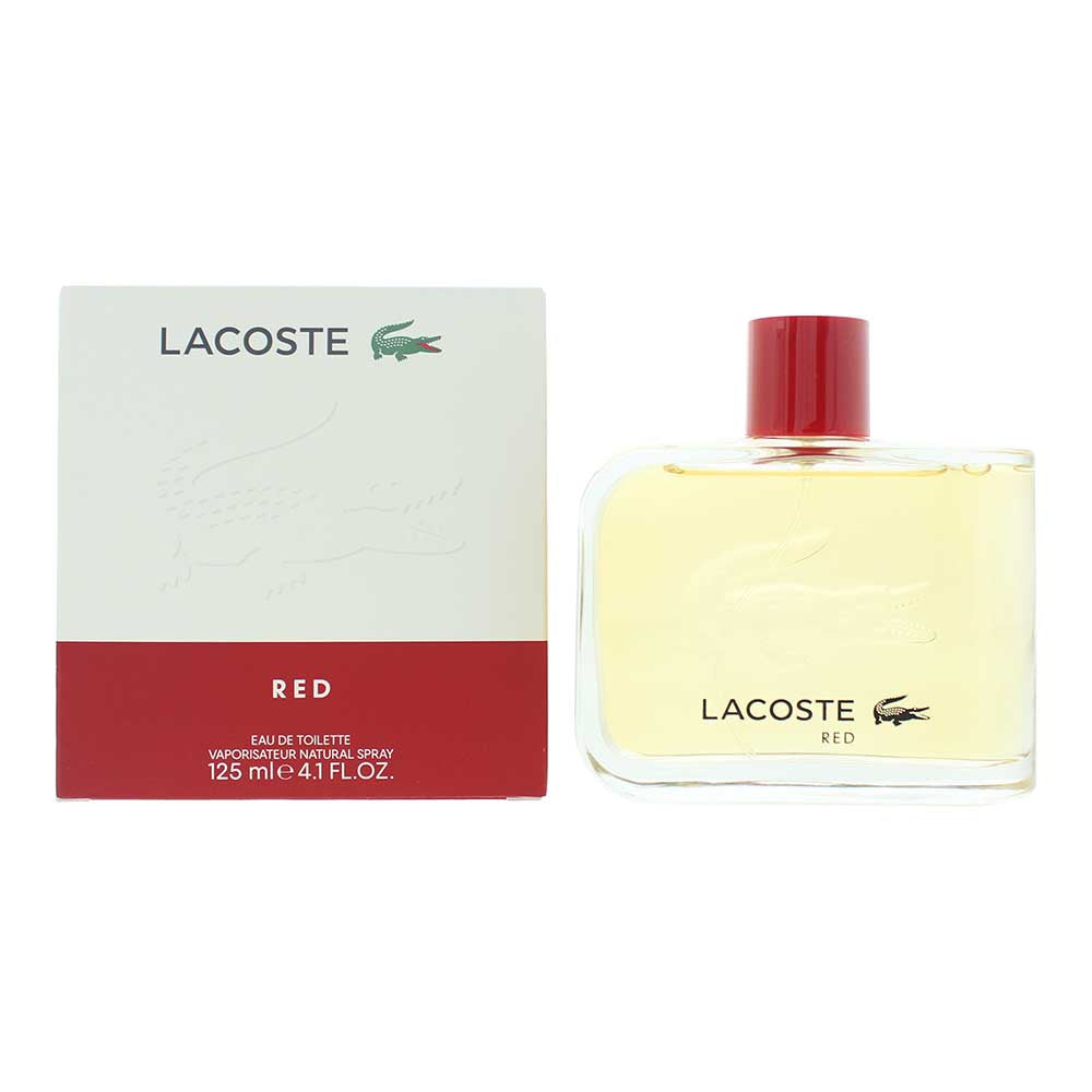 Lacoste Red Eau de Toilette 125ml - Glow Empire